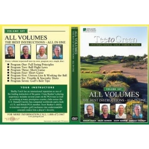 Tee to Green DVD Series – Complete Set (7 DVDs)